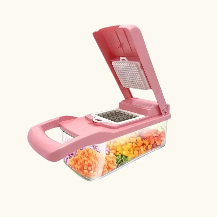 Multifunctionele Groentesnijder Set - 10-delige Snijset voor Efficiënt Koken-Kitchen Tools and Accessories-De Bazelaar