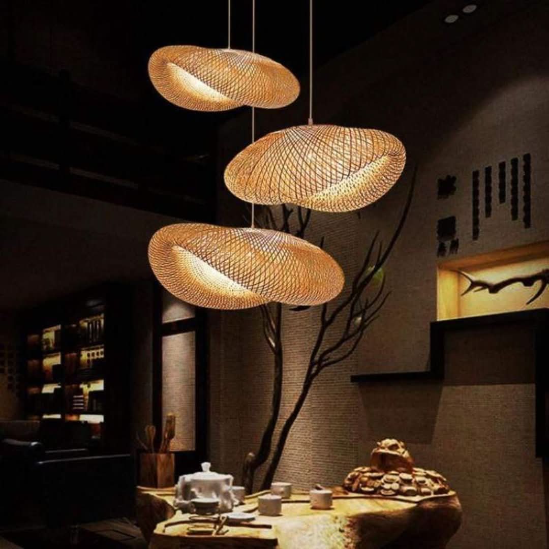 Muto - Design Bamboe LED Hanglamp