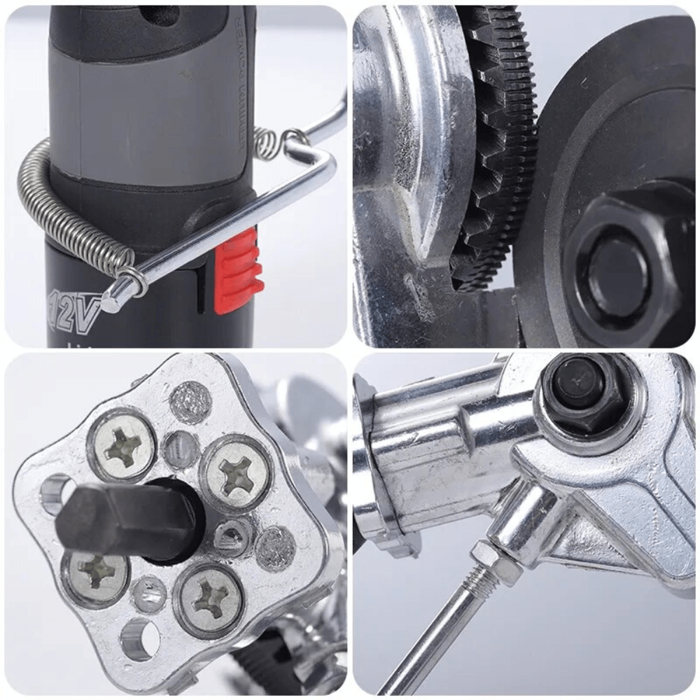 Metaal Meester Snijbijlage - Geef je boormachine superkrachten-Tools-De Bazelaar