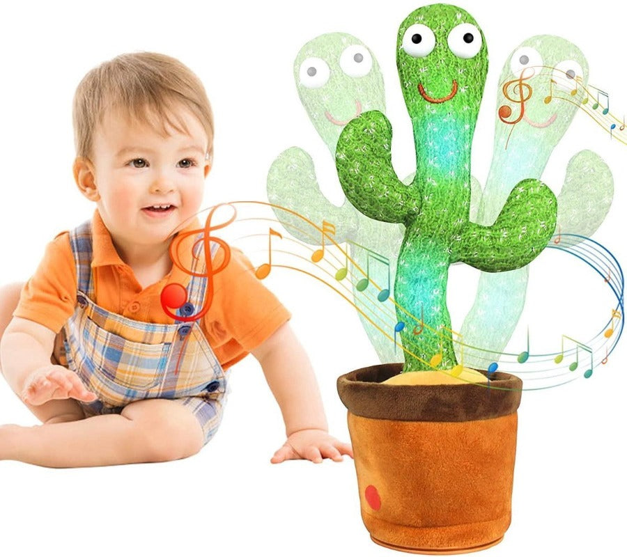 Dancing Cactus™ - Interactief Speelgoed - Zingt en Danst-Toys-De Bazelaar