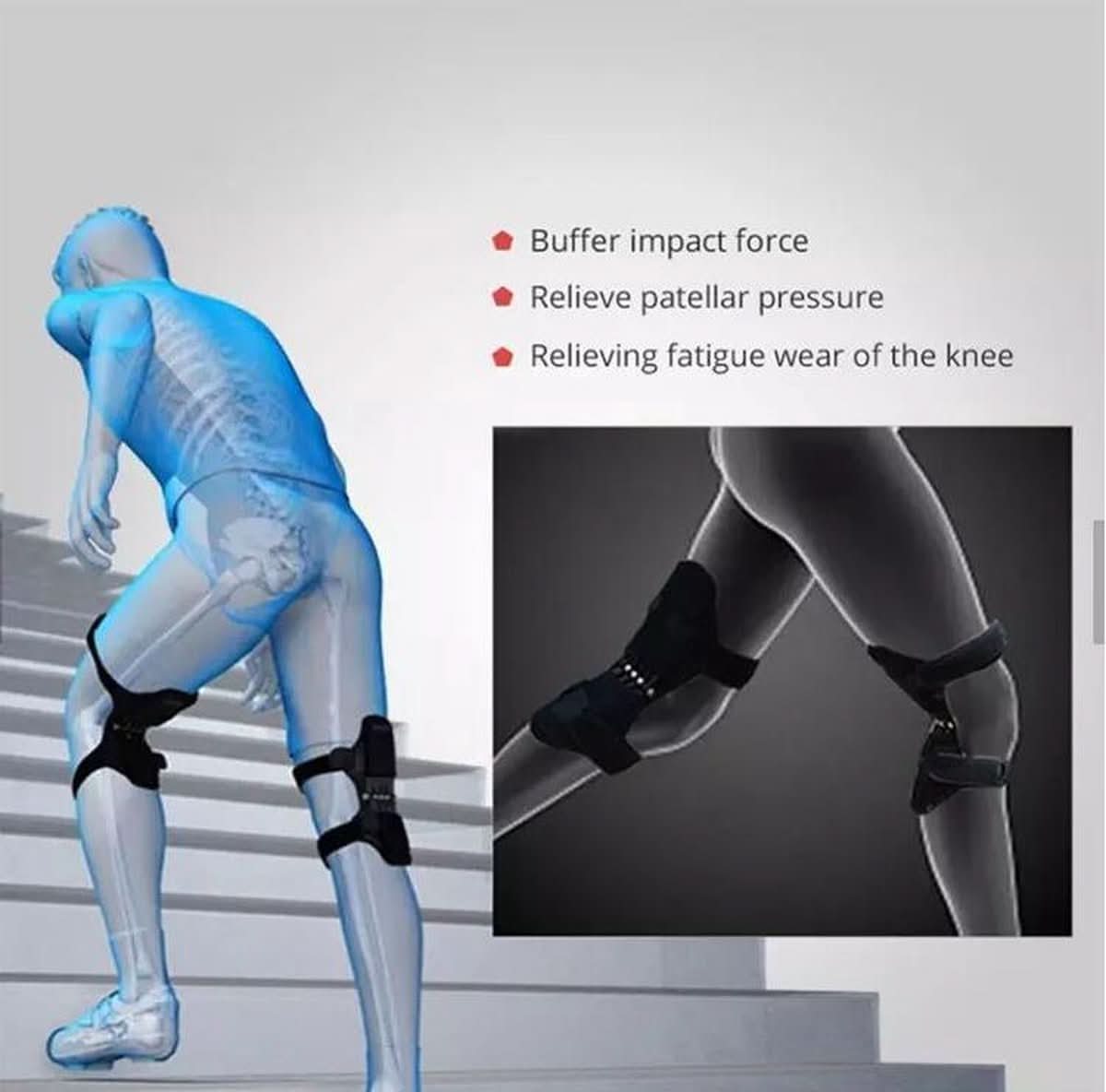 Anti-Gravity Kniebrace-Beauty & Care-De Bazelaar