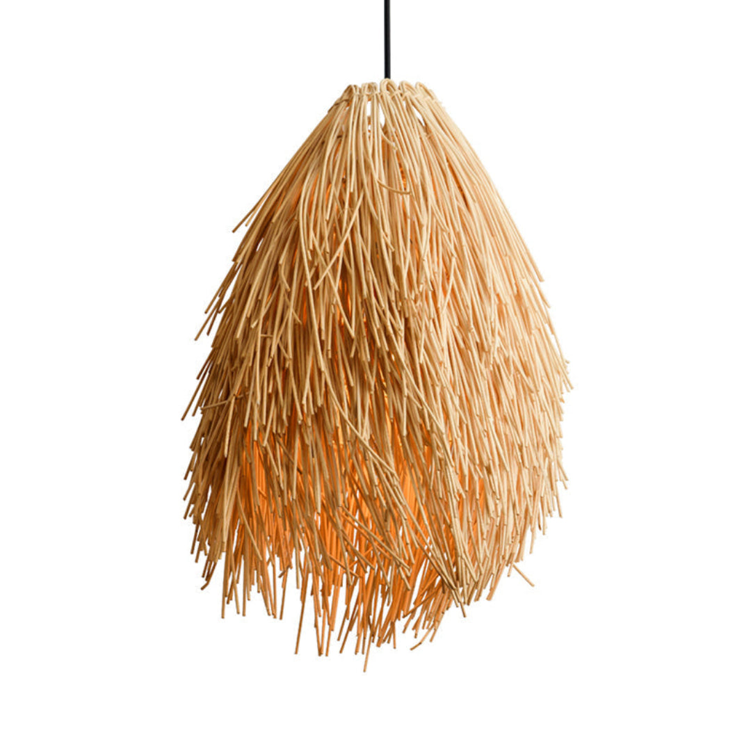 BambooLuxe Hanglamp - Natuurlijke Rotan Sfeer voor Elk Interieur