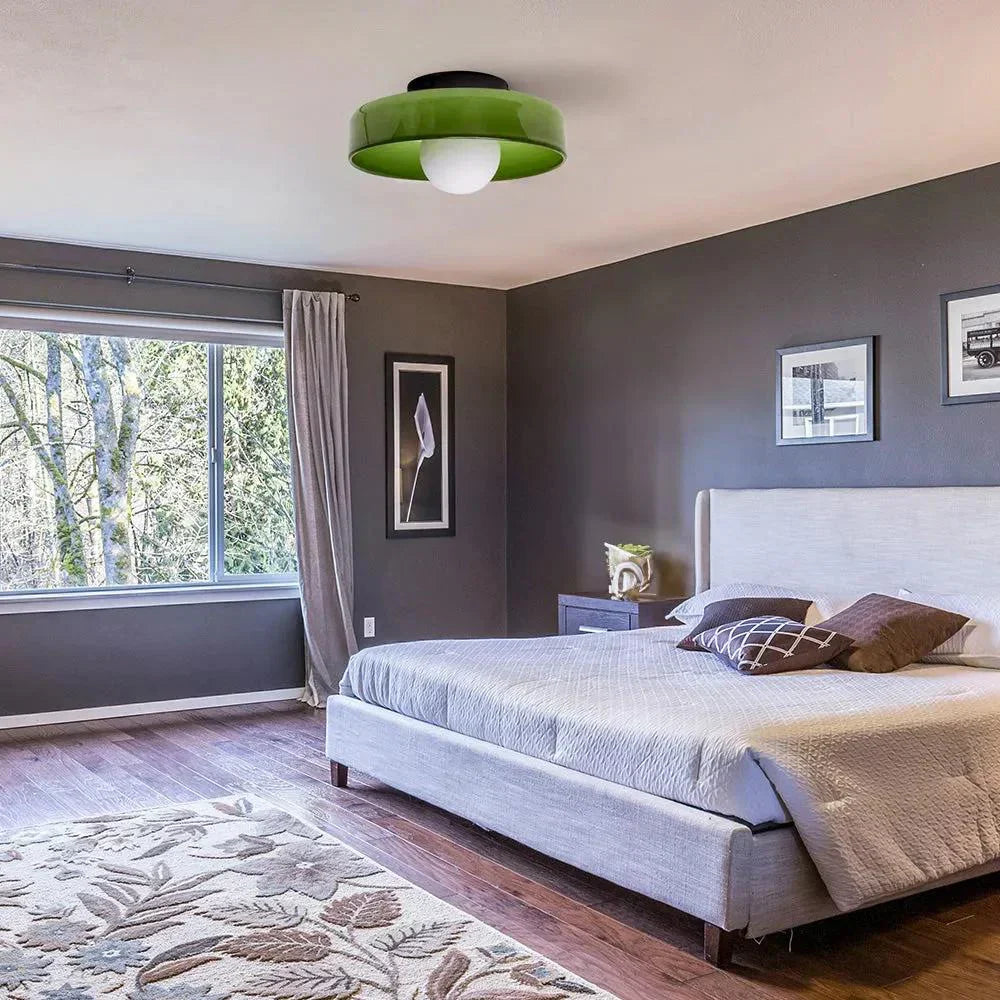 Olive Disc Wandlamp – Modern en Elegant Design-light decor-De Bazelaar