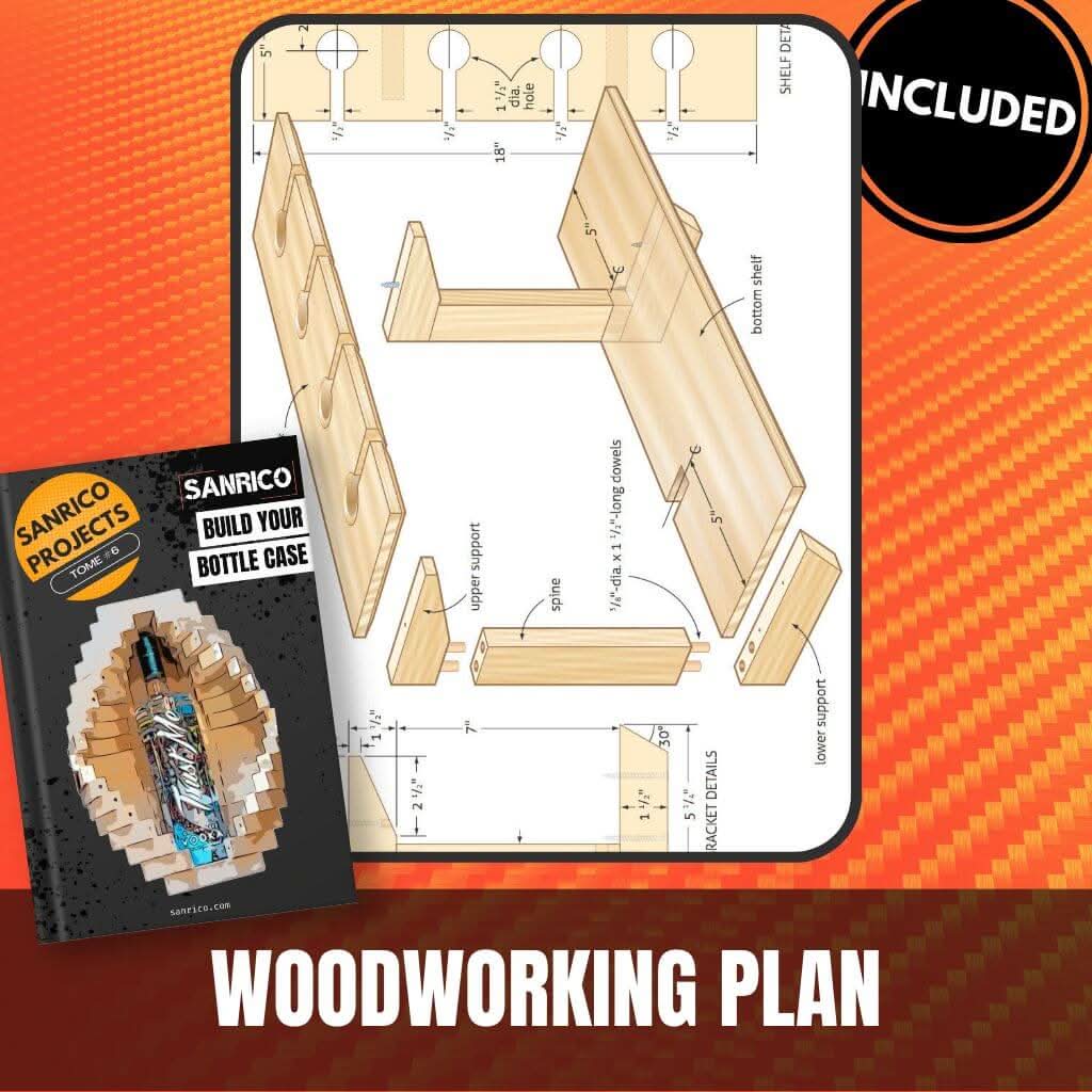 Houten Flessenkist Project