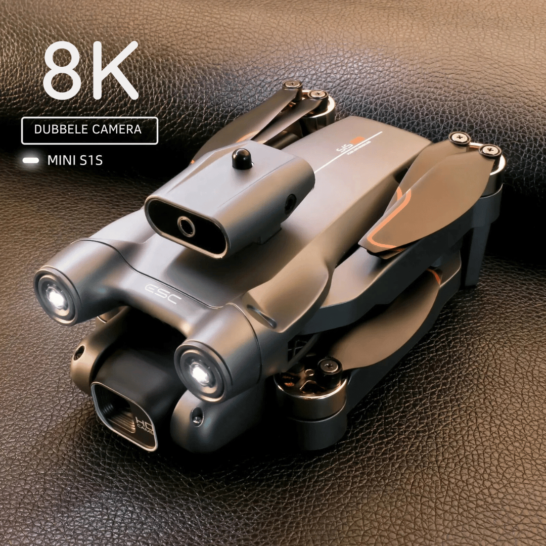 S1S Mini Drone - 8K Camera - Opvouwbare - Obstakelvermijding