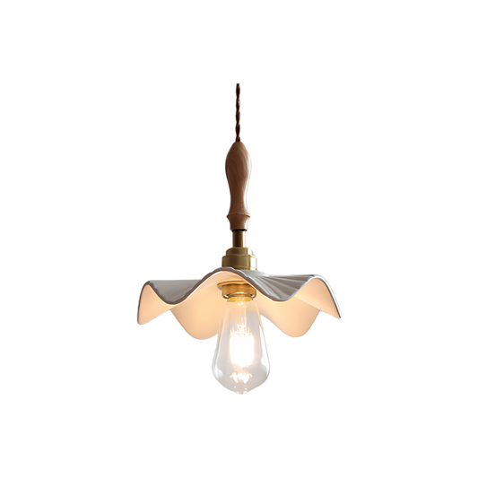 Vintage Hanglamp met Elegante Messing Accenten-light decor-De Bazelaar