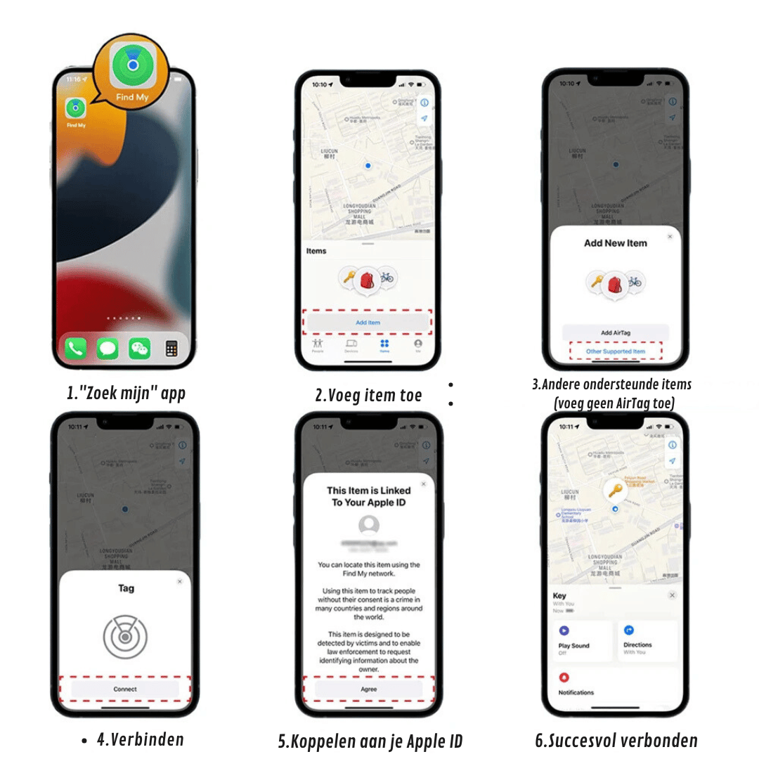 Mini GPS Tracker - Compatibel voor Auto en Fiets