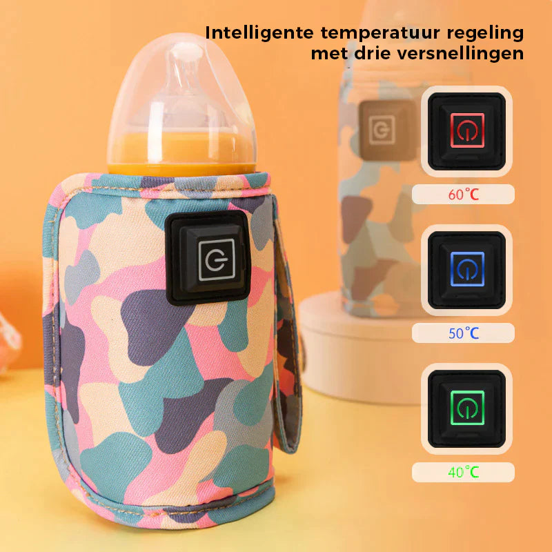 Draagbare USB Melkverwarmer - Warm Melk Overal Op - Handig en Efficiënt-Bottle Warmers-De Bazelaar