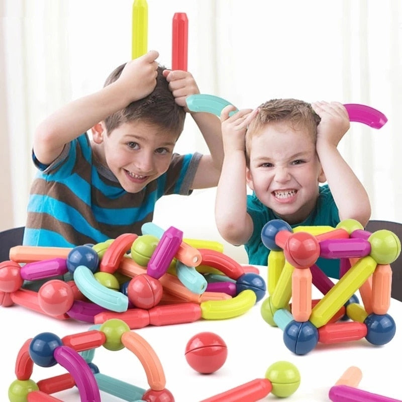 Magnetische Speelgoed Bouwset - Educatieve Creatief Spelen-Kind-De Bazelaar