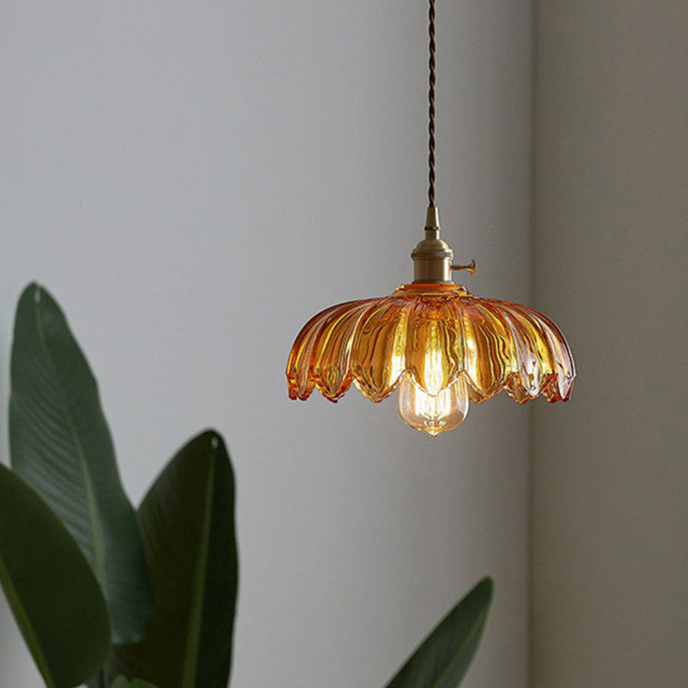 Vintage Fleur Hanglamp - Tijdloze Elegantie voor Elk Interieur-light decor-De Bazelaar