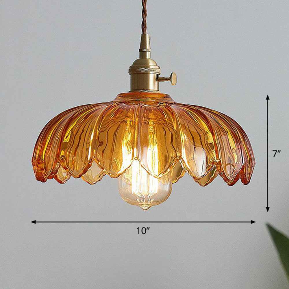 Vintage Fleur Hanglamp - Tijdloze Elegantie voor Elk Interieur-light decor-De Bazelaar