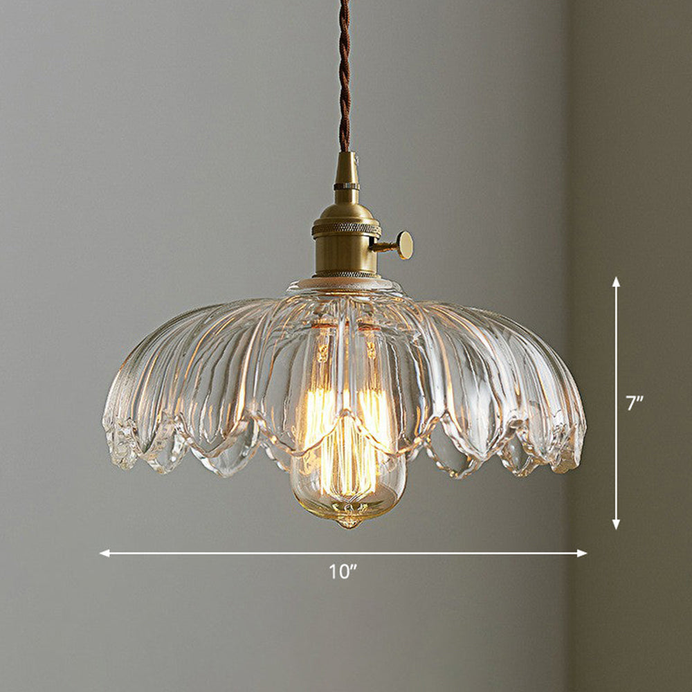 Vintage Fleur Hanglamp - Tijdloze Elegantie voor Elk Interieur-light decor-De Bazelaar