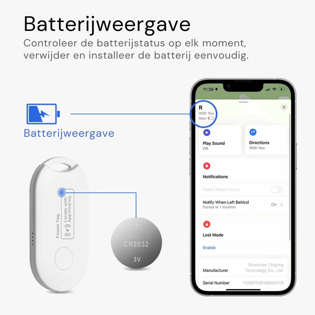 Mini GPS Tracker - Compatibel voor Auto en Fiets