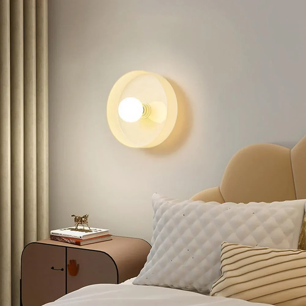 Olive Disc Wandlamp – Modern en Elegant Design-light decor-De Bazelaar