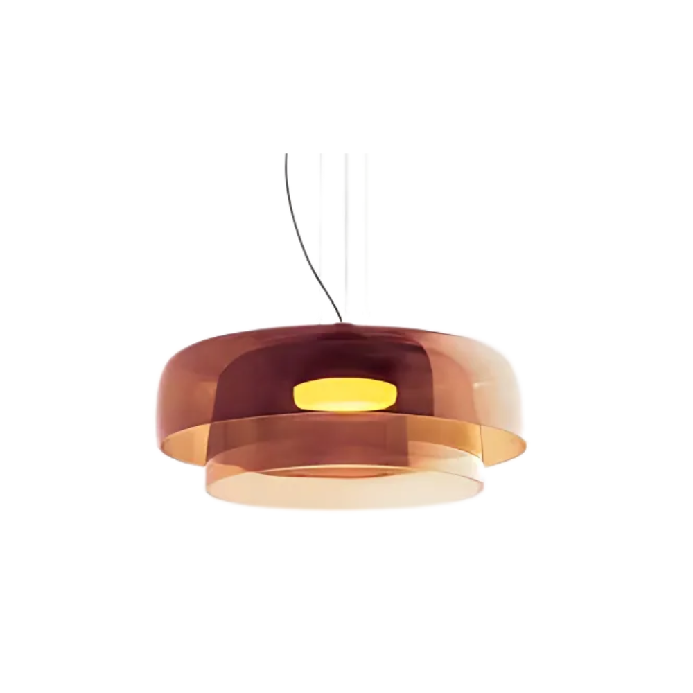 Hanglamp van Hemels Glas – Tijdloze Elegantie-light decor-De Bazelaar