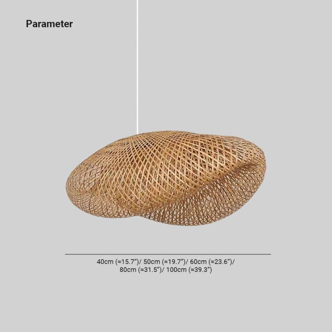 Muto - Design Bamboe LED Hanglamp
