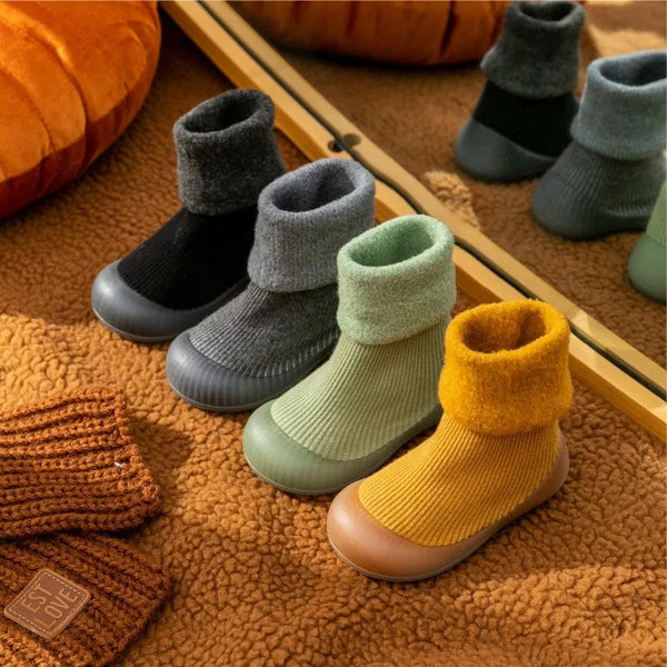Stijlvolle Antislip Sokschoenen - Mini Fashion voor Peuters-Socks-De Bazelaar