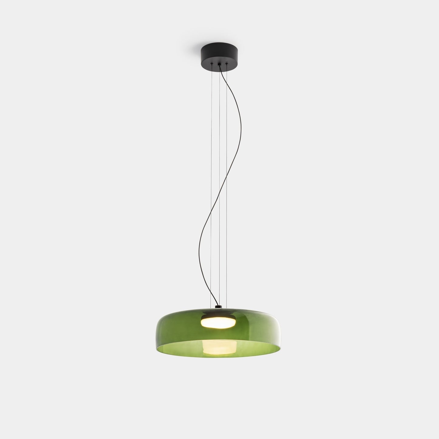 Glazen Plafondlamp met Tijdloos Design-light decor-De Bazelaar