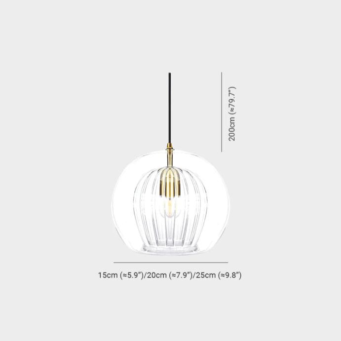 Luxe Gouden Glazen Hanglamp - Modern en Elegant Design-lamp-De Bazelaar