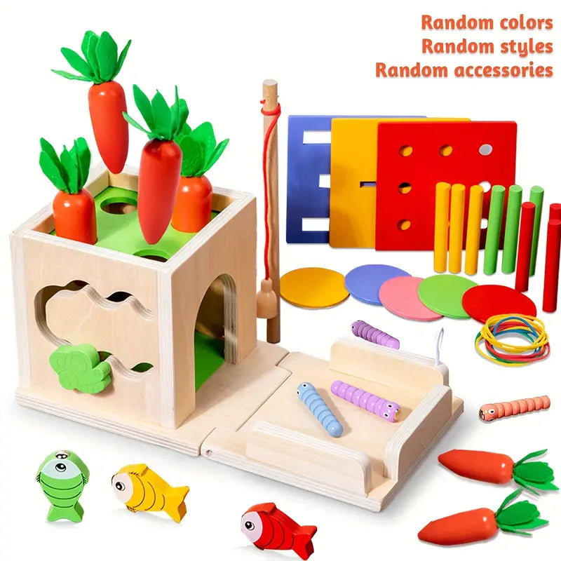 Creatieve 8-in-1 Montessori Speelset - Avontuurlijke Baby's - Leerzaam & Speels-Toys-De Bazelaar