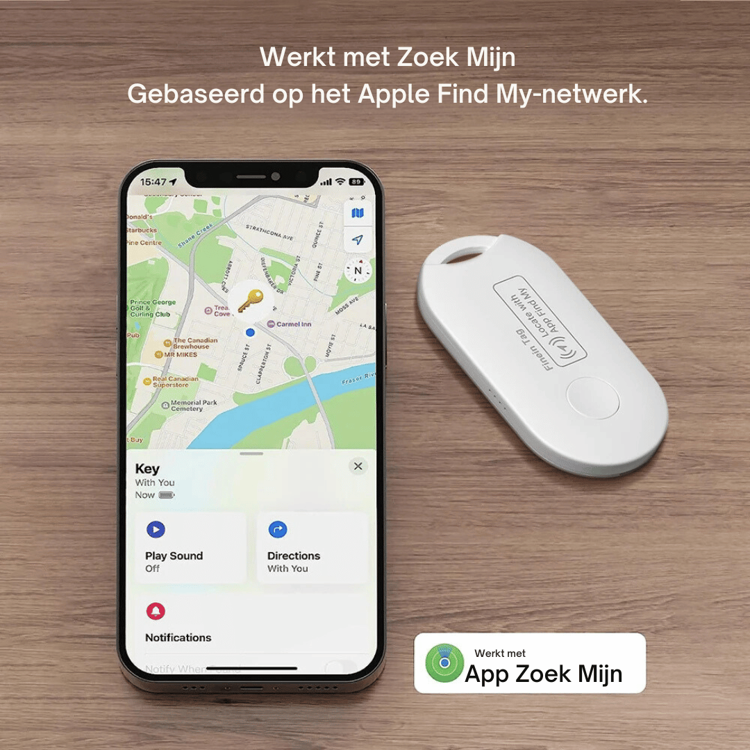Mini GPS Tracker - Compatibel voor Auto en Fiets
