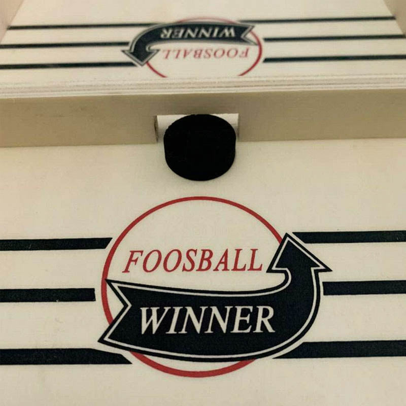 PlayFun - Dubbelzijdig Sling Puck Bordspel - Familieplezier voor Iedereen-Board Games-De Bazelaar