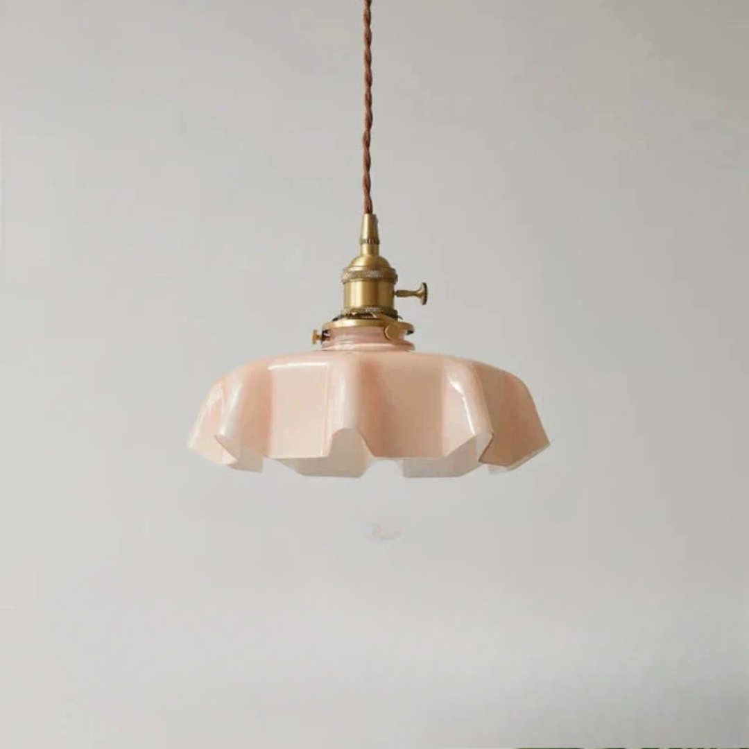 Elegante Messing Hanglamp – BrillianceGlow voor Tijdloze Stijl