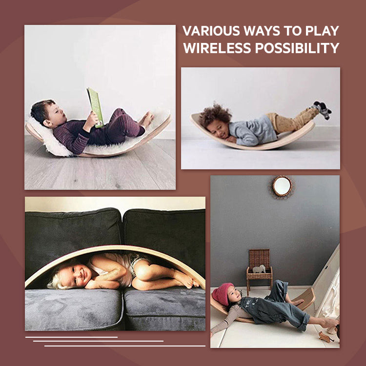 AdventureBoard - Creatief Evenwichtsbord voor Spelplezier-Toys-De Bazelaar