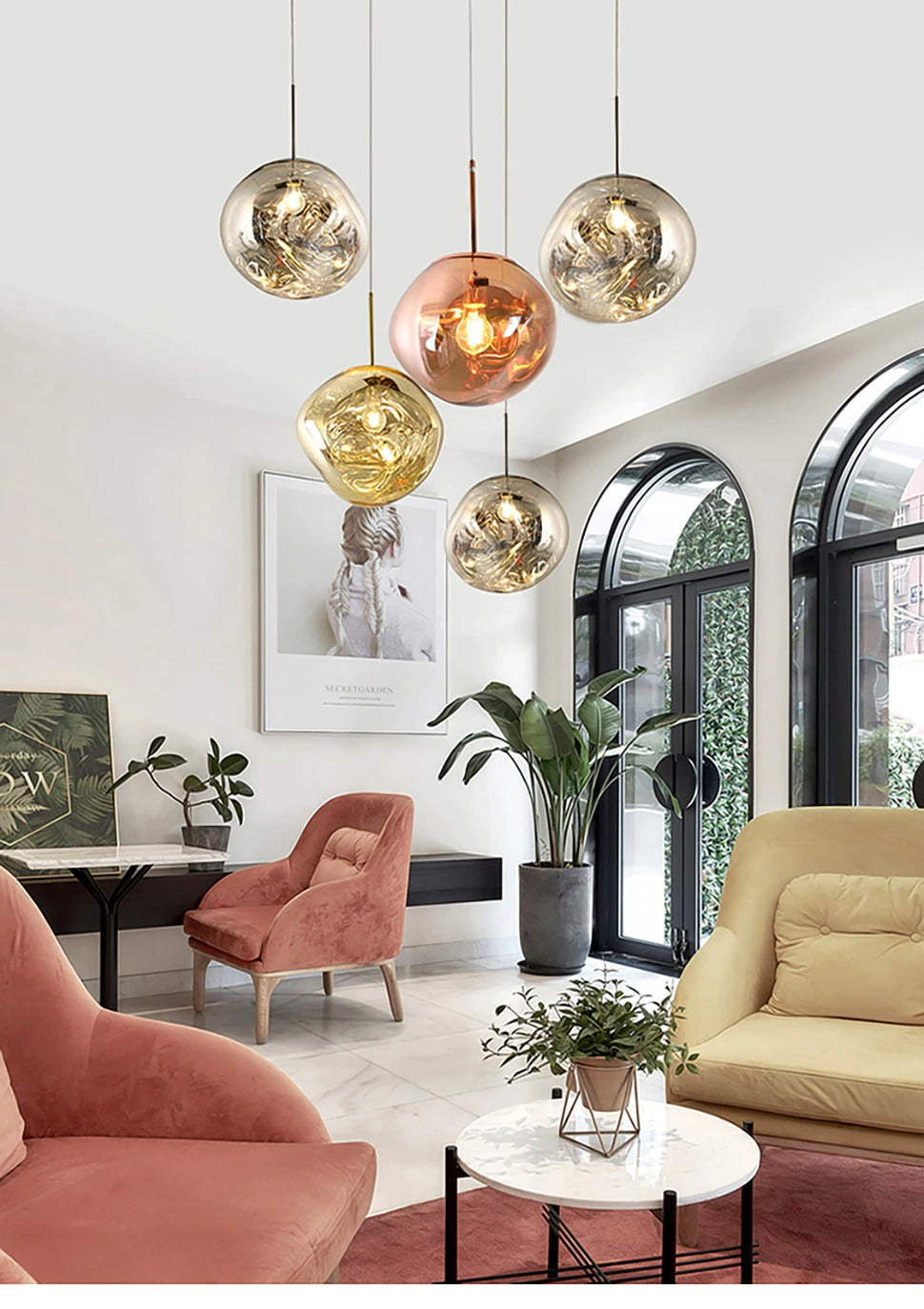 Moderne LED Hanglamp LivingGlow-light decor-De Bazelaar