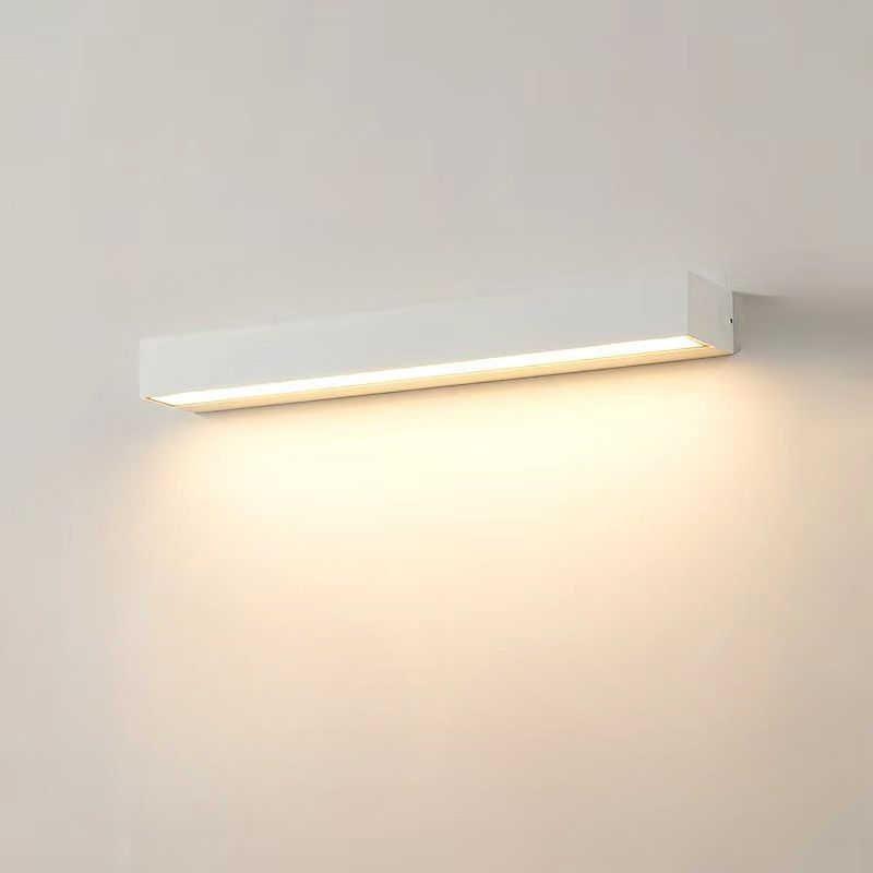 Minimalistische Witte LED-Wandlamp-light decor-De Bazelaar