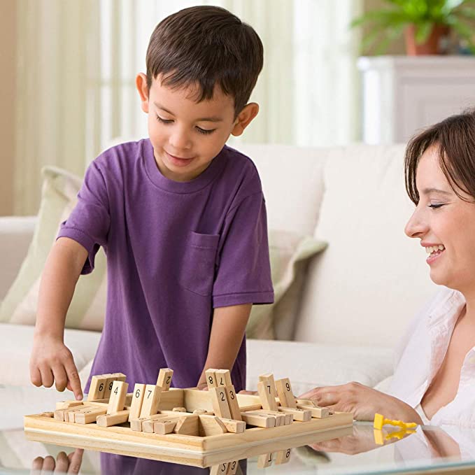 MathMagic - Interactief Bordspel - Gezinsplezier - Leerzaam en Leuk-Board Game-De Bazelaar