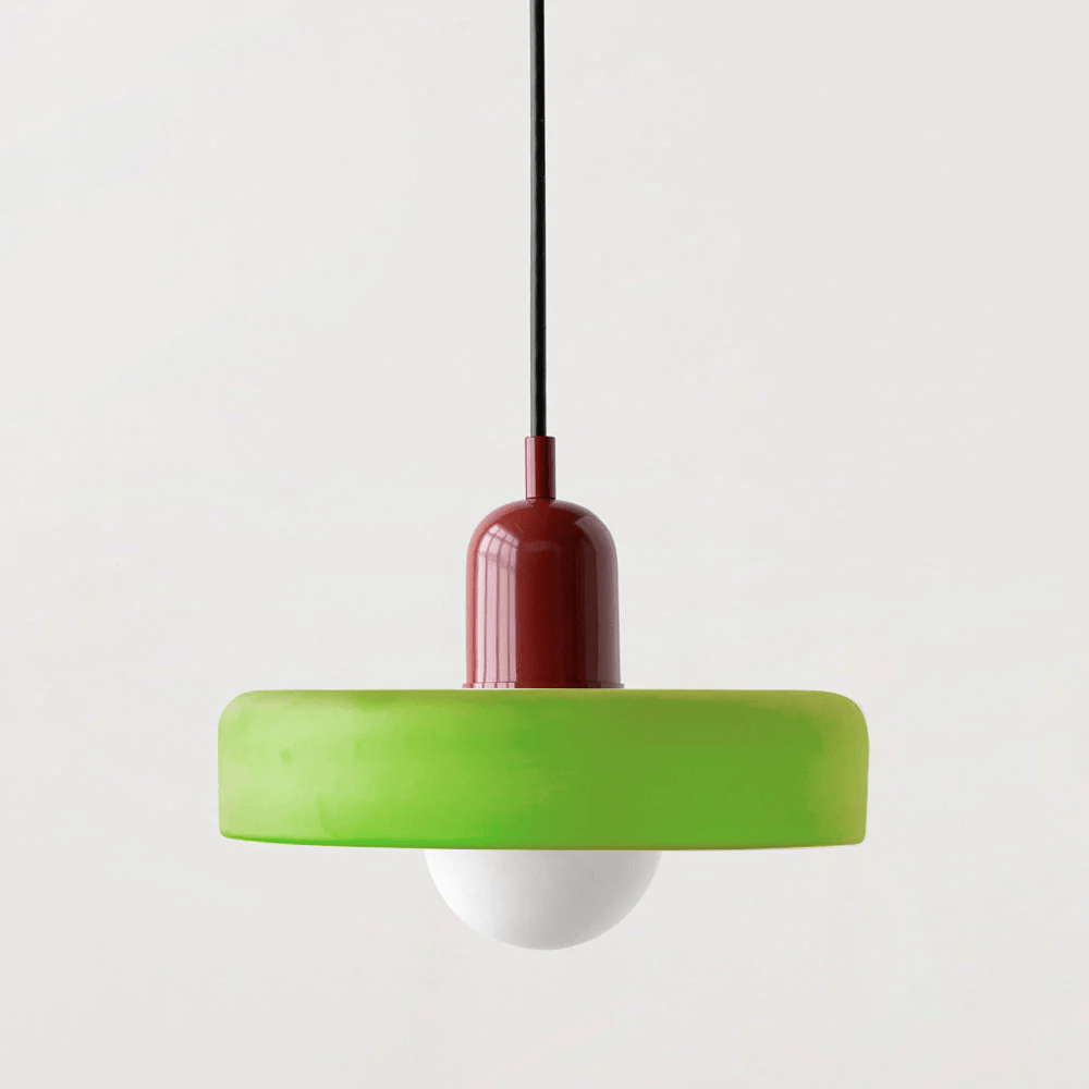 Hanglamp VividGlass Bauhaus – Uniek Kunstzinnig Design-Lamps-De Bazelaar