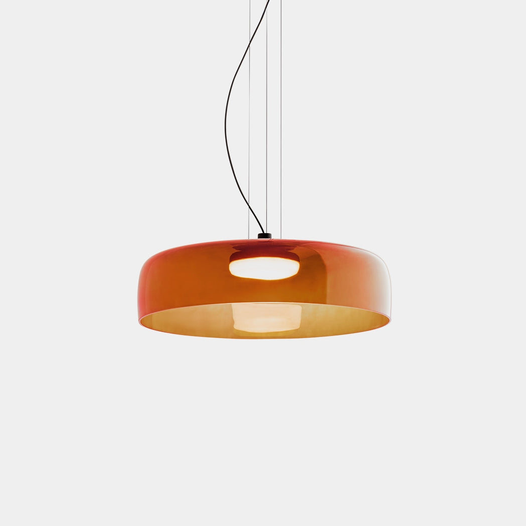 Glazen Plafondlamp met Tijdloos Design-light decor-De Bazelaar