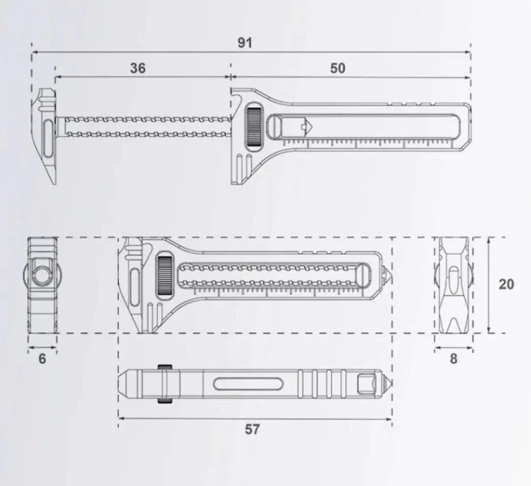 Alloy Multi-Tool | Alledaags Gereedschap