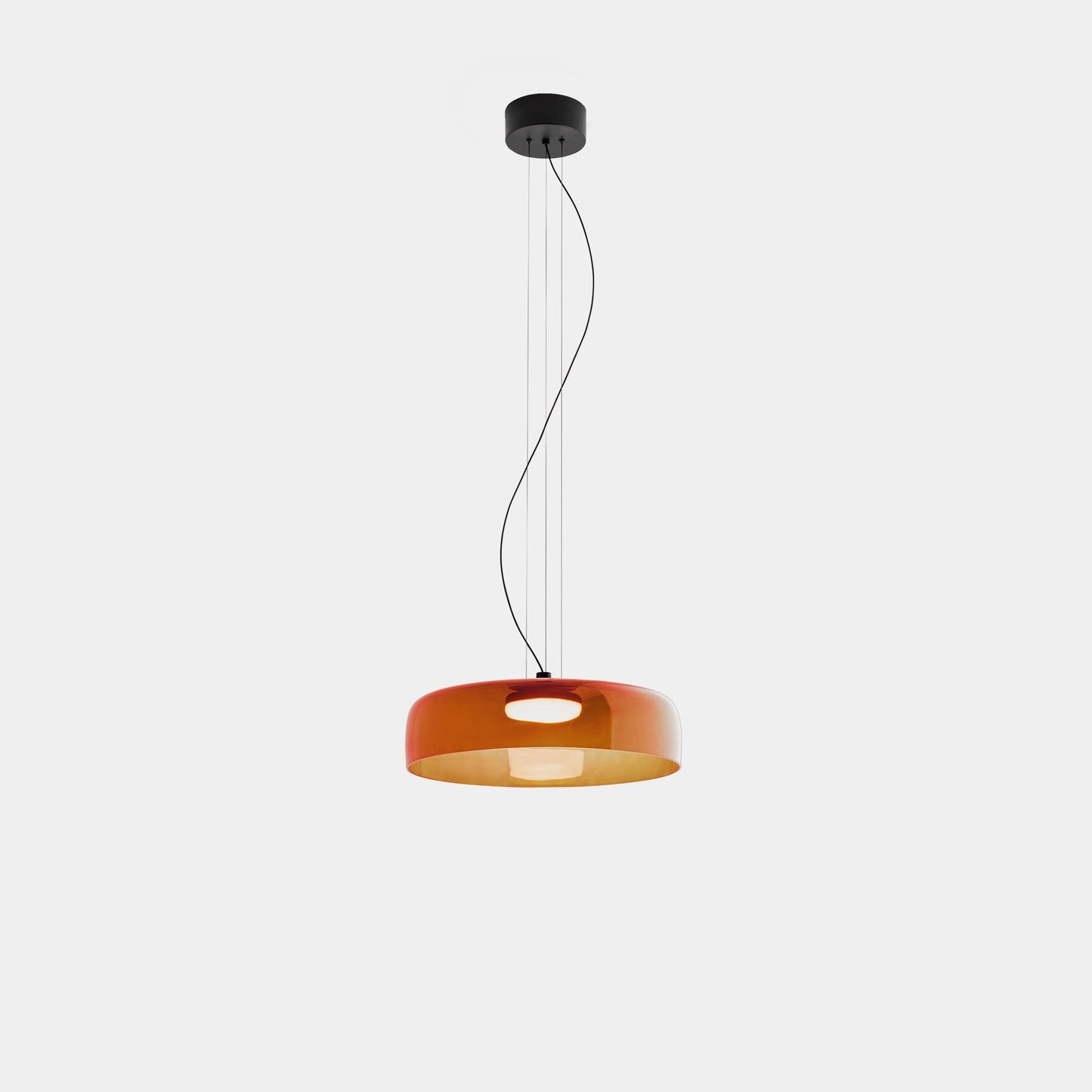 Glazen Plafondlamp met Tijdloos Design-light decor-De Bazelaar