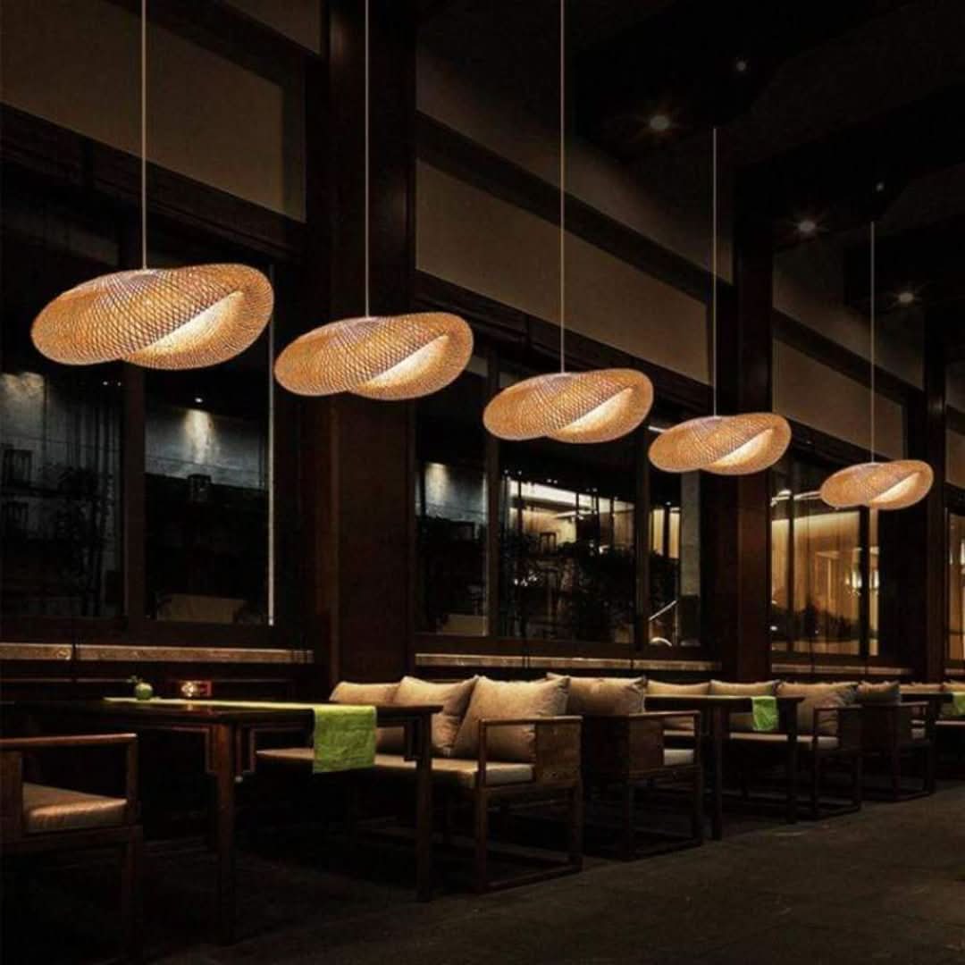 Muto - Design Bamboe LED Hanglamp