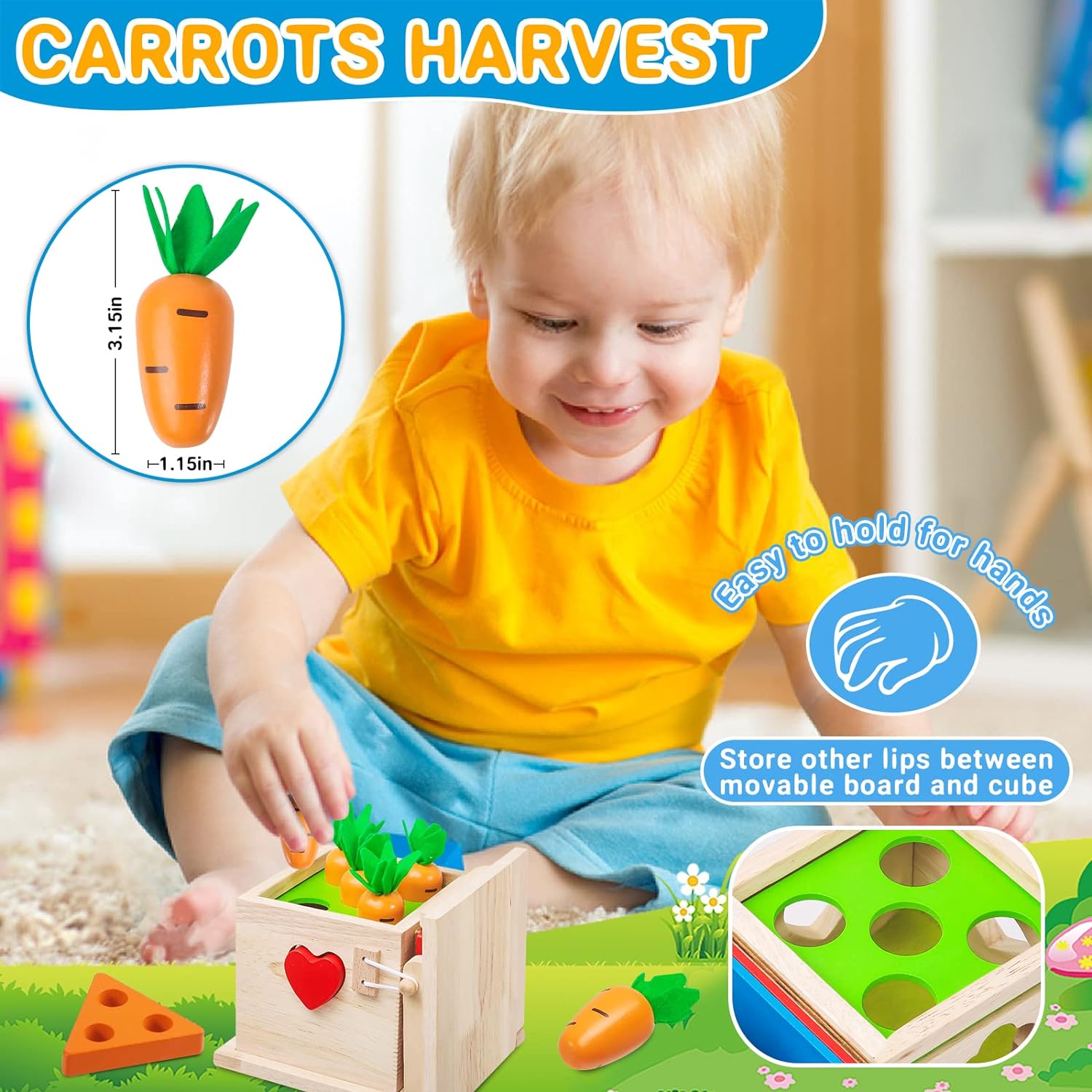 Educatieve Babyspeelgoed Set - Stimuleer Groei en Ontwikkeling-Educational Toys-De Bazelaar