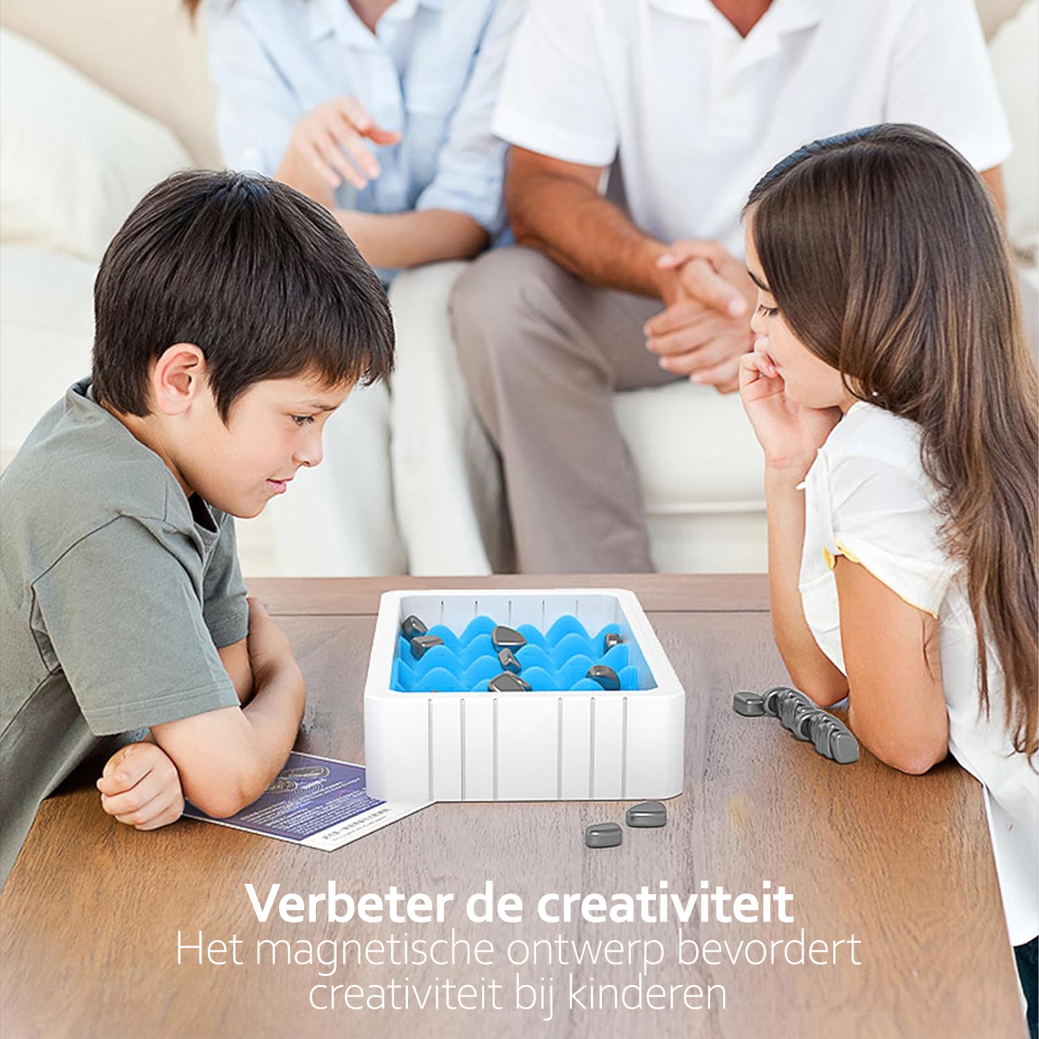 SmartKids - Magnetisch Schaakspel - Educatief Plezier - Leer en Speel-Educational Toys-De Bazelaar