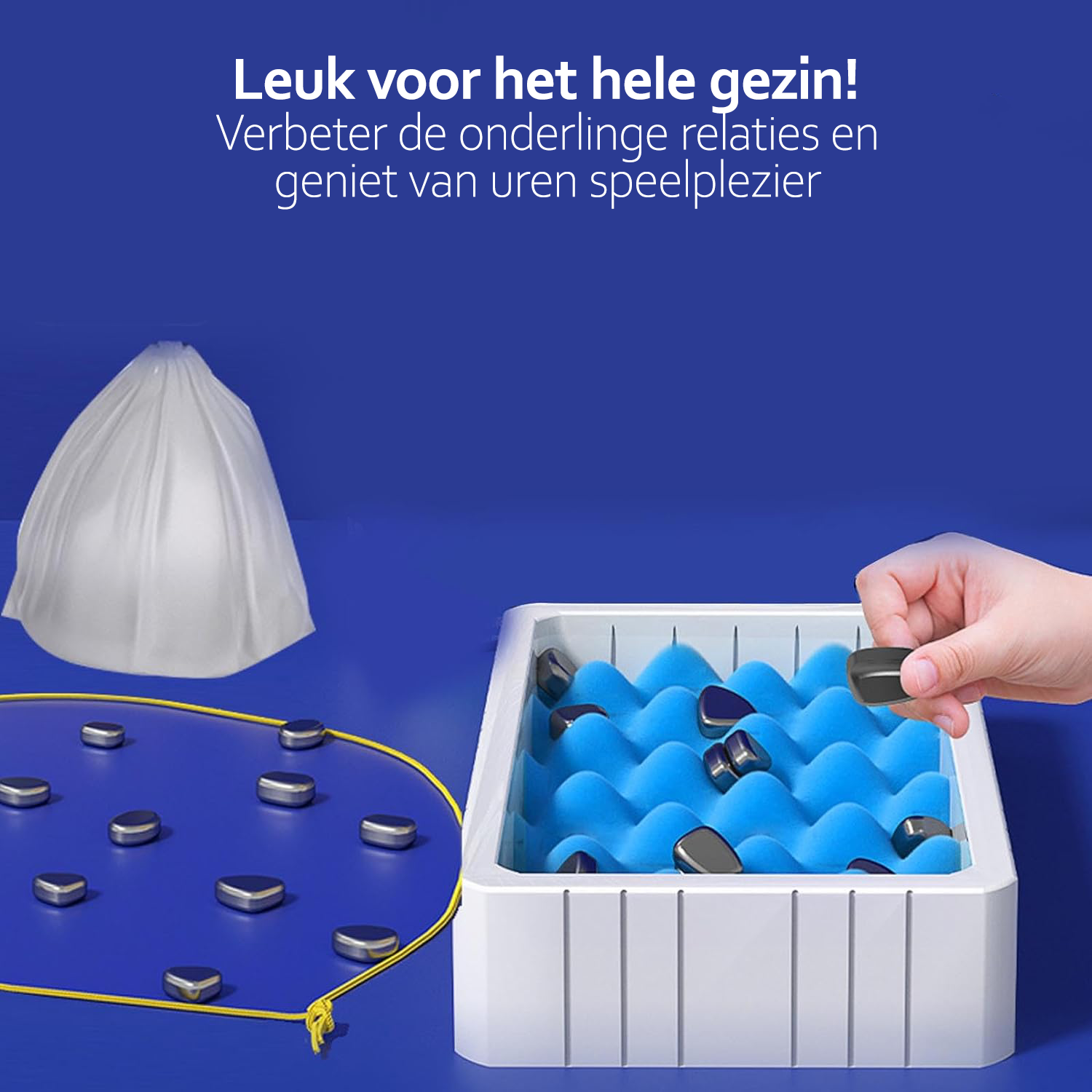 SmartKids - Magnetisch Schaakspel - Educatief Plezier - Leer en Speel-Educational Toys-De Bazelaar