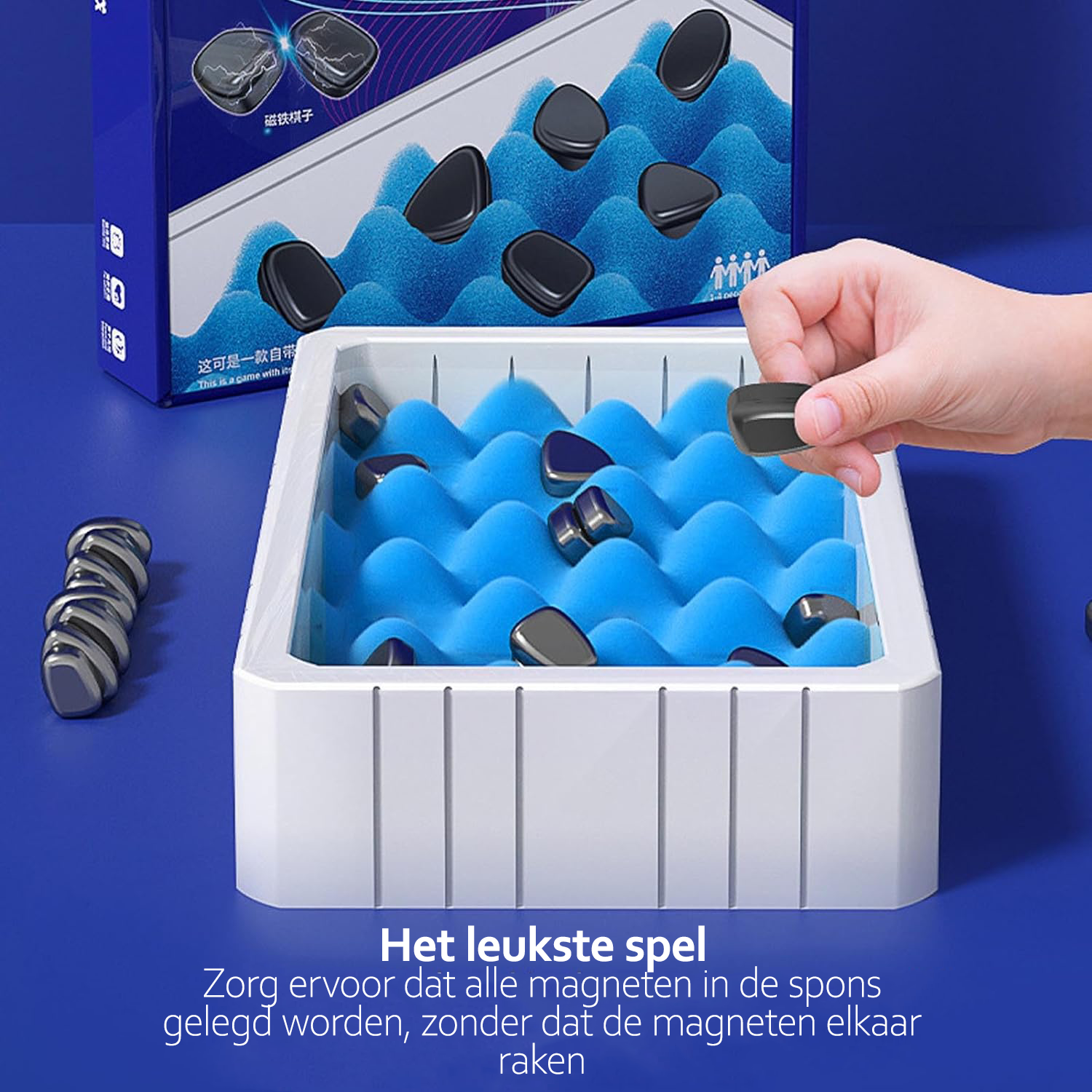 SmartKids - Magnetisch Schaakspel - Educatief Plezier - Leer en Speel-Educational Toys-De Bazelaar