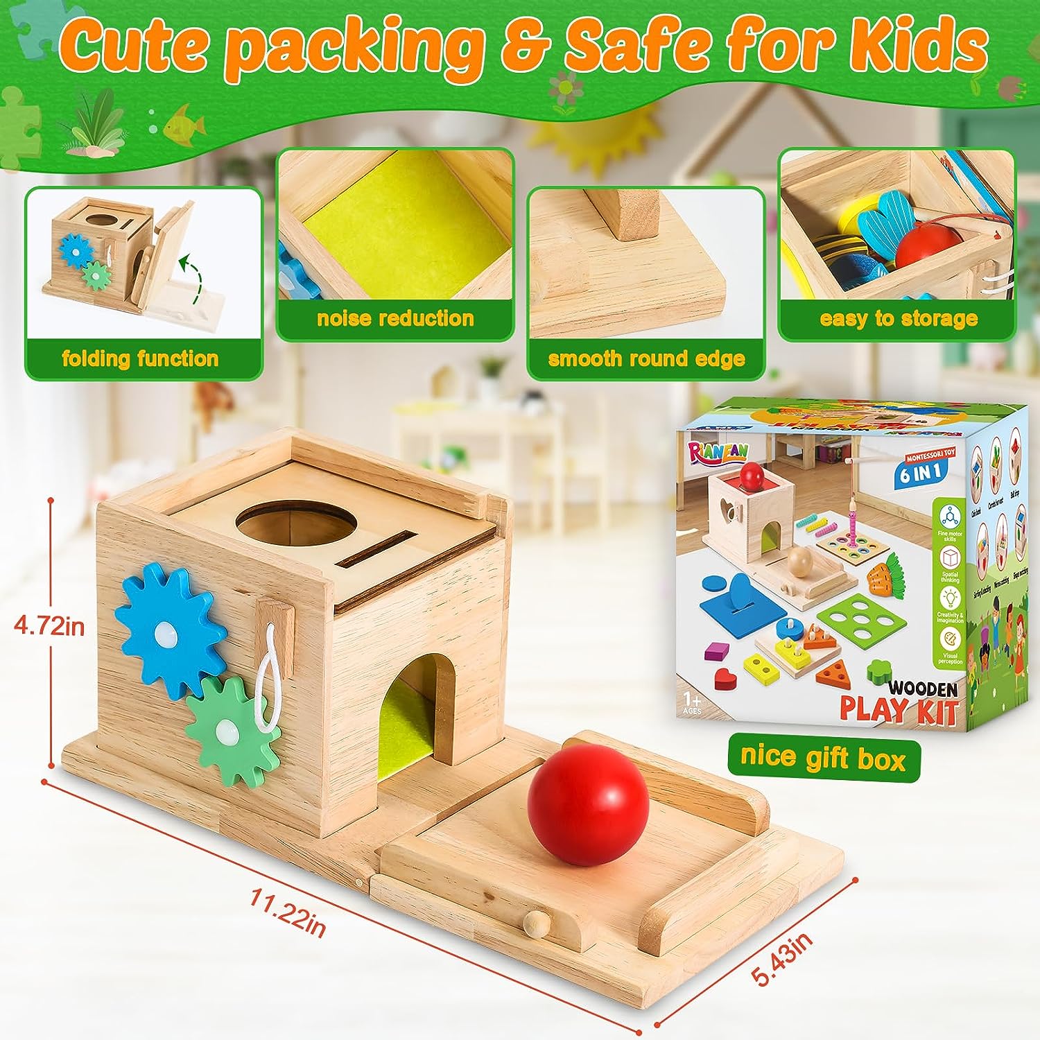 Educatieve Babyspeelgoed Set - Stimuleer Groei en Ontwikkeling-Educational Toys-De Bazelaar