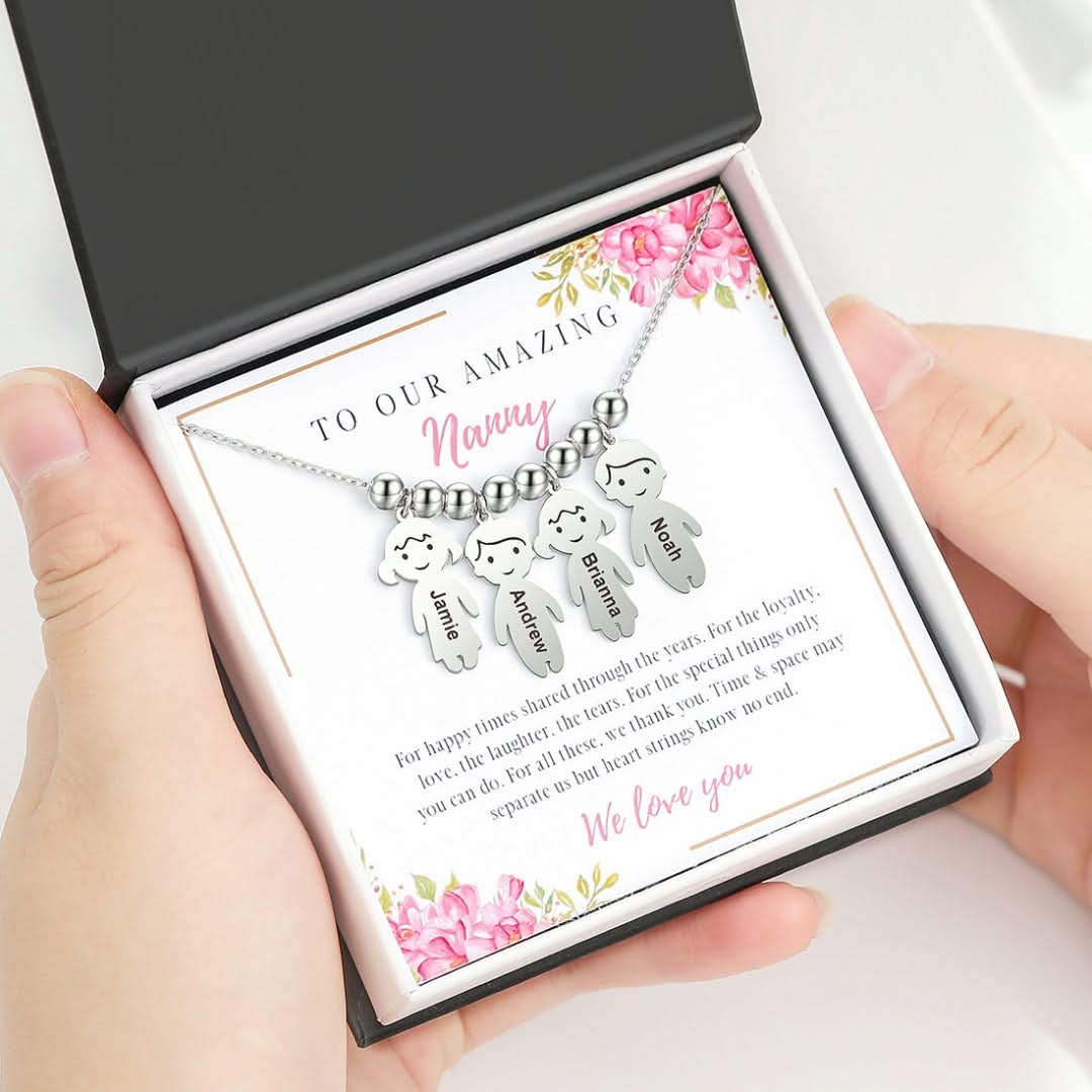 Mijn Kinderen Ketting | Gepersonaliseerd