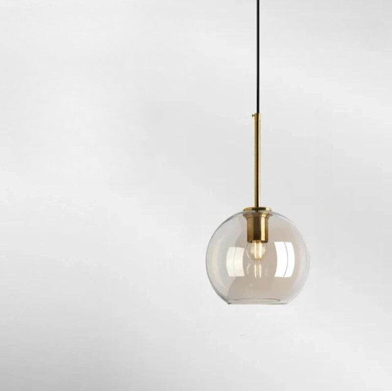 Minimalistische Scandinavische Hanglamp GlasNord-light decor-De Bazelaar