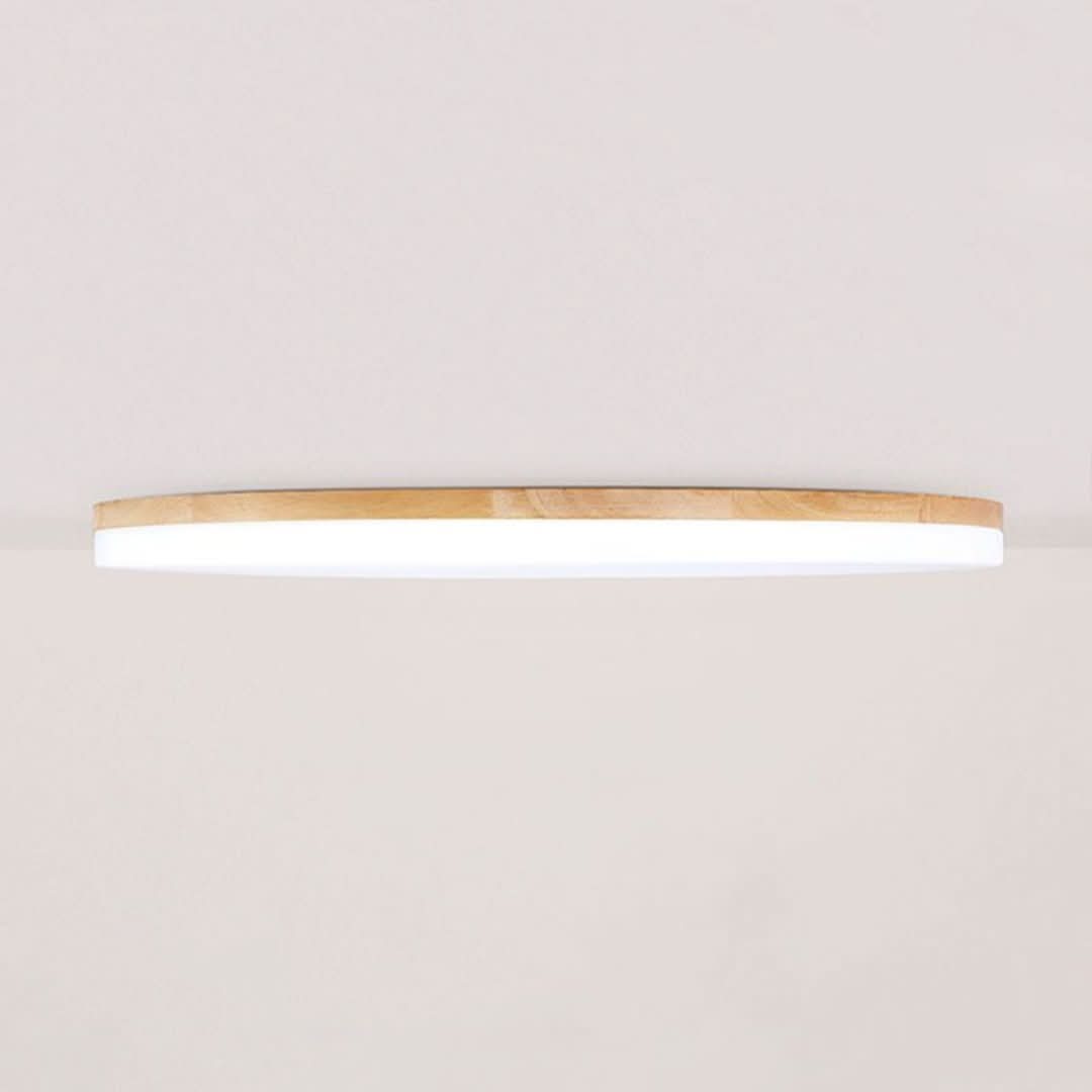Ozawa LED Plafondlamp Hout Metaal