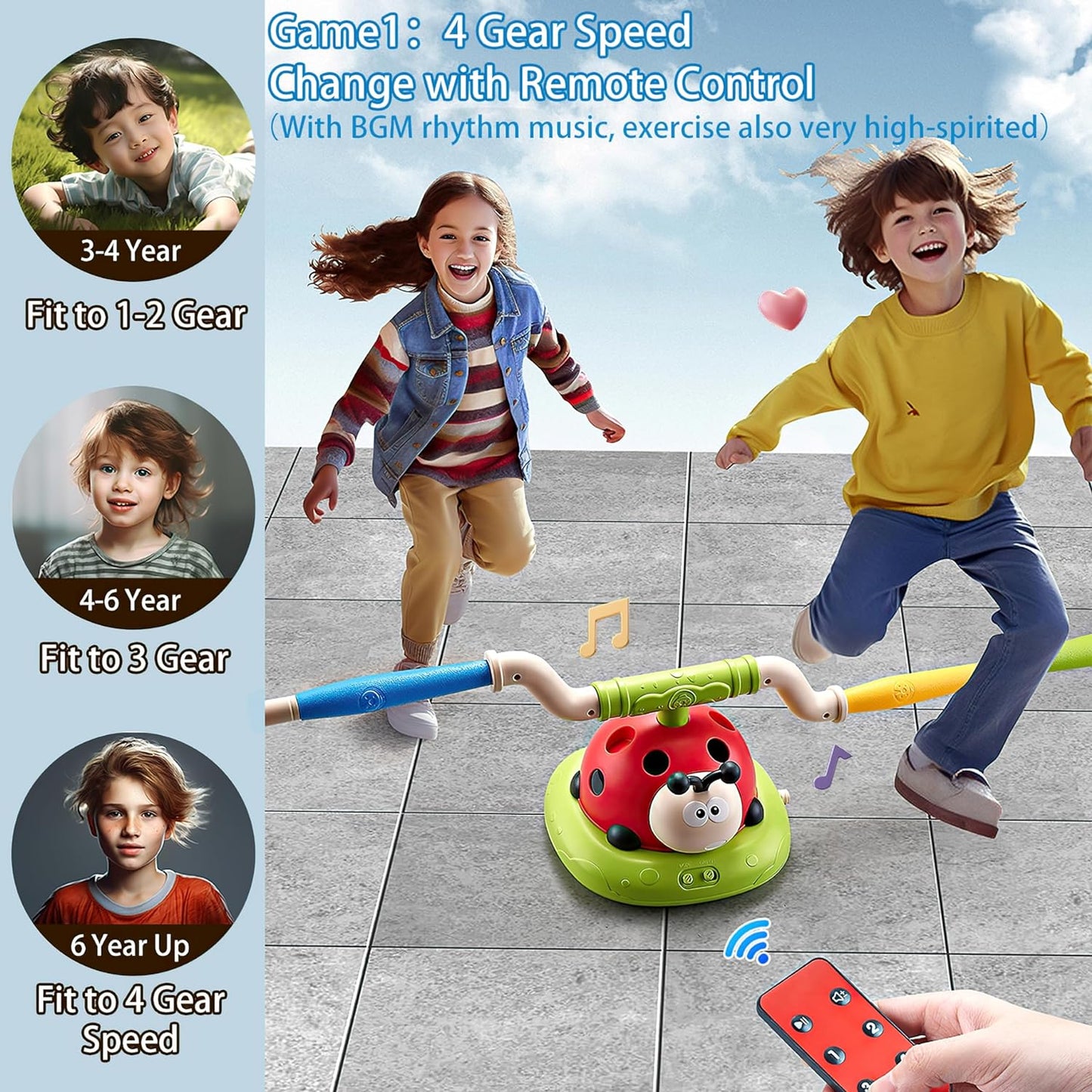 3-in-1 Ring Toss - Raketspellen Avontuur - Uniek Vermaak-Educational Toys-De Bazelaar