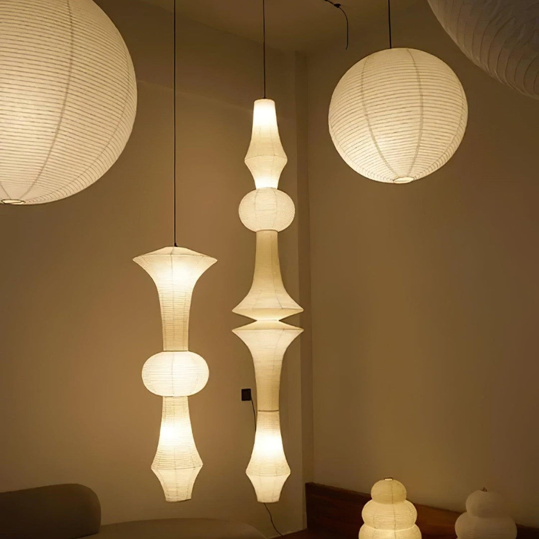 Akari Hanglamp - Japans Design en Moderne Elegant-Lamps-De Bazelaar
