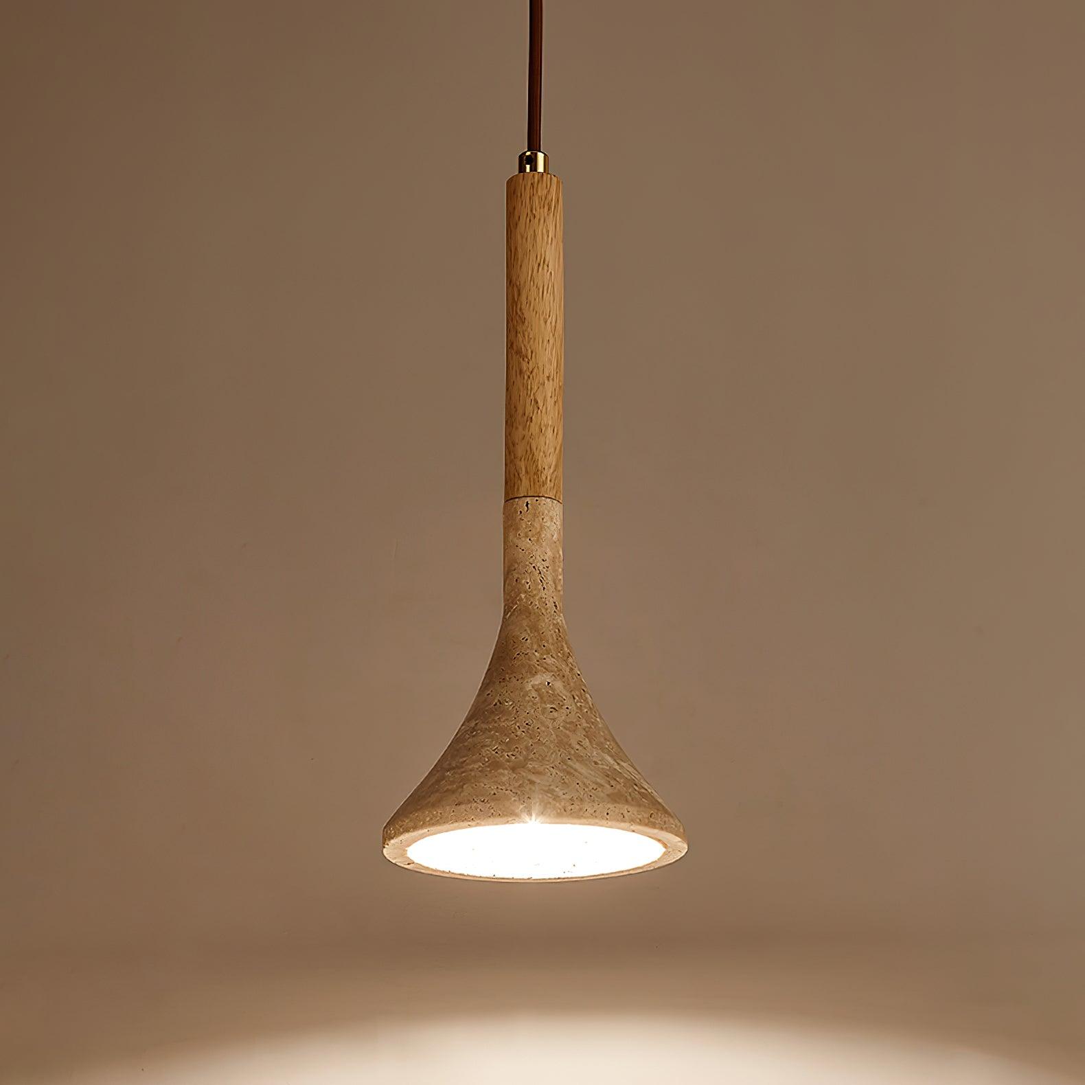 Aplomb Travertin Hanglamp - Elegant en Natuurlijk-light decor-De Bazelaar