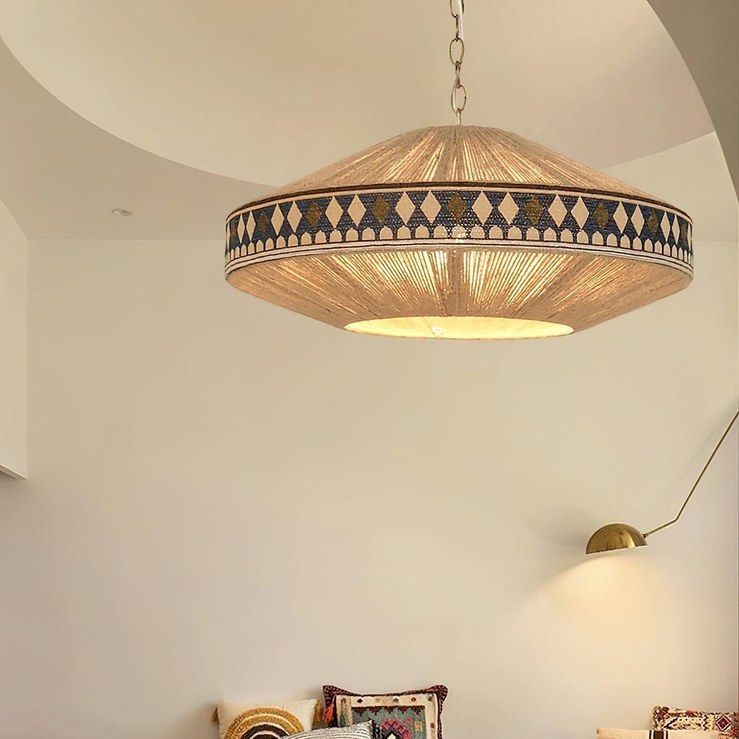 Bohemian Hanglamp met Franje – Speelse Boho-stijl-light decor-De Bazelaar