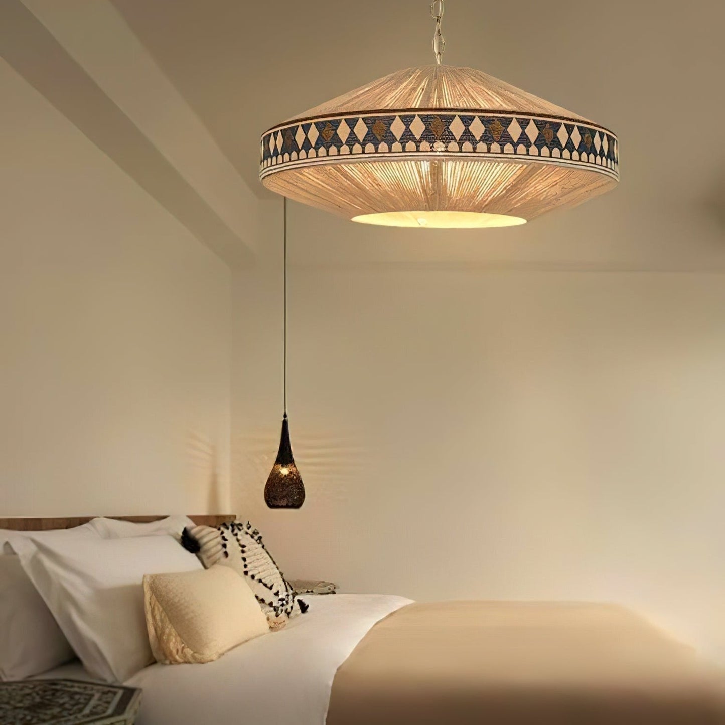 Bohemian Hanglamp met Franje – Speelse Boho-stijl-light decor-De Bazelaar