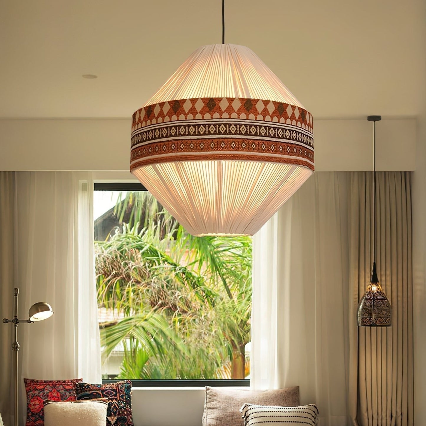 Bohemian Hanglamp met Franje – Speelse Boho-stijl-light decor-De Bazelaar